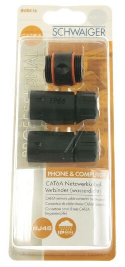 NWDK16533 CAT6A VERBINDER,  WATERDICHT