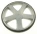 432200348511 WIEL,  PLASTIC ZILVER METALIC