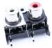 963646100730S ANSCHLUSSKLEMME RCA 2PIN RCA-206B-03 RCDM41