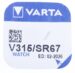 SR67 V315 KNOOPCEL 1,55V-20MA 7,9X1,65MM ZILVEROXIDE VARTA