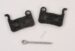 SPARE098 REMBLOKKEN VOOR HALF-HYDRAULISCHE REMKLAUW (COMPATIBEL MET SPORTMECHANISCHE REMKLAUW)