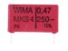0,47UF-250V MKS4F034705B00KSSD MKS4 -CONDENSATOR, RM:22,5MM. ROHS-CONFORM