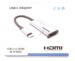 USB-C-HUB NAAR 1X HDMI (4K)