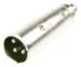 27456 XLR-ADAPTER, 1E STEKER 3-PINS XLR/ DMX-STEKKER 2E STEKER CINCH-STEKKER