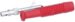 MST3 973509101 BANAANSTEKER 2,0MM. ROOD,  HIRSCHMANN