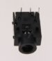 3722-002846 KOPTELEFOONENTREE 1/ 6, NI,  ZWART,  ANGLE