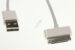 USB-STEKKER TYPE A / IPOD-STEKKER 30POL. 1,5M WIT