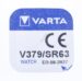 SR63 V379 1,55V-14MA ZILVER-OXIDE KNOOPCEL VARTA, PER STUK