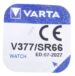 SR66 V377 KNOOPCEL 1,55V-23MA 6,8X2,6MM ZILVEROXIDE VARTA