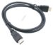 HDMI-2.1 STEKER /  HDMI-2.1-STEKER,  1M,  ZWART