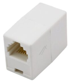 WESTERN-KOPPELING RJ12, 6P/ 6C,  WIT