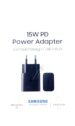 EP-T1510NBEGEU SAMSUNG POWER TRAVEL ADAPTER EP-T1510 15W OHNE KABEL ZWART