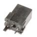 3722-003667 TELEFOONJACK,1P/ 7C, AU/ NI, ZWART, RECHT