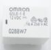 12VDC 16A-250VAC G5LE-1-E DC12 RELAIS, 1 WISSELCONTACT