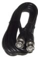 BNC-KABEL STEKER/ STEKER,  RG59, 3,0 M,  ZWART,  75OHM