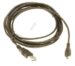 USB2.0-KABEL TYP-A STEKER/ TYP-B MICRO STEKER 3,0M,  ZWART