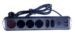 ESTILO 1153590610 TAFELCONTACTDOOS MET USB-LAADFUNCTIE 6-VOUDIG 4X RANDAARDE & 2X EURO ZILVER/ ZWART
