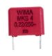 0,22UF-250V MKS4F032203F00KSSD MKS4 -CONDENSATOR,  RM:15MM. ROHS-CONFORM