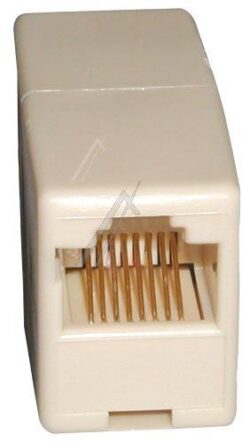 RJ45-KOPPELING 2XCONTRA 8P8C