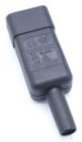 C14 915.171 STEKKER MET BESCHERMEND CONTACT 10A/ 250V, 70°C