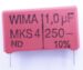 1,0UF-250V MKS4F041005B00KSSD MKS4 -CONDENSATOR,  RM:22,5MM. ROHS-CONFORM
