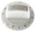 3495613022 DRAAIKNOP, WIT,2ZONE