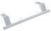 743067000 DEURGREEP BUISVORM L:244MM VAN BOORGAT NAAR BOORGAT WIT TOTALE LENGTE 31CM