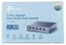 TL-SG105PE GIGABIT ETHERNET EASY SMART SWITCH 5 POORTEN (4X POE ) DESKTOP