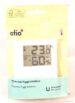 936055 THERMOMETER/ HYGROMETER BINNEN MAGNETISCH - WIT