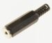 2,5MM JACK-CONTRA 2,5MM. MONO KUNSTSTOF