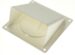 503000 625.004.00 UITBLAAS-UNIT 125MM WIT,  MET TERUGSLAGKLEP