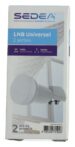 670 102 LNB TWIN UNIVERSEEL – 2 UITGANGEN 0.3DB,  MET WATERDICHTE KAPPEN