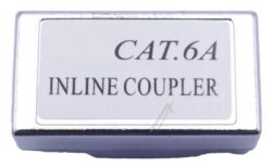 RJ45 VERBINDER,  2X SOCKET,  VOLLEDIG AFGESCHERMD,  CAT6A