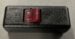 8010-104.01 SNOERSCHAKELAAR SERIE 8010 ZWART/ ROOD VERLICHT