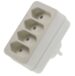 1508040 EURO-ADAPTERSTEKKER 4-VOUDIG