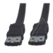 ESATA-KABEL,  2X I-VORM-STEKER,  1,5M -ROHS-CONFORM-