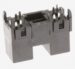 3722-003617 KOPTELEFOONENTREE,  14P/ 2C,  SN,  ZWART,  STRAIGHT,  3.6PI,