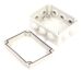 120350 RECHTHOEKIGE WATERDICHTE BEHUIZING 150X110X70MM MET 1/ 4-DRAAI IP54