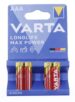 LR3 4703101404 1,5V ALKALINE POTLOOD (AAA) BATTERIJEN MAX TECH,  4 STUKS