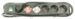 ECO-LINE 1159500015 TAFELCONTACTDOOS 6-VOUDIG MET SCHAKELAAR ZWART,  SNOER 1,5MTR