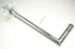 DSZ 550 29440012 MUURBEUGEL HAAKS 55CM,  VERZINKT STAAL,  -FUBA-