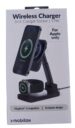 57509 3IN1 OPLAADSTATION VOOR MAGSAFE-COMPATIBELE PHONES 15W ZWART,  OOK VOOR APPLE WATCH
