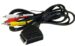 AV-STEREOKABEL SCART-ST./ 3XCINCH-ST. 2,00MTR. OMSCHAKELBAAR