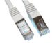 PATCHKABEL 2XRJ45-ST. 1,0MTR. AFGESCHERMD 1:1 CAT5