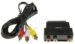 0000/ 3649 ADAPTERSET JACK NAAR CINCH/ SCART VOOR TECHNISAT-RECEIVER