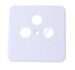A 3 N 7320803 AFDEKPLAAT ANTENNECONTACTDOZEN, 3 UITGANGEN