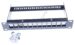 10" KEYSTONE PATCHPANEL 12 PORT SCHWARZ