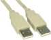 USB-KABEL TYPE-A STEKKER/ TYPE-A STEKKER 5,0M