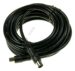 COAX-AANSLUITKABEL STEKER/ CONTRA CLASS:A, ZWART 5,0MTR.