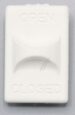 4055352308 KNOP, KOMPLEET, WIT, RETRANGULAR
